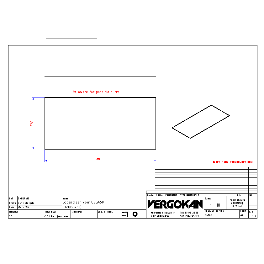 COMMERCIAL OVGBP450 (46143)